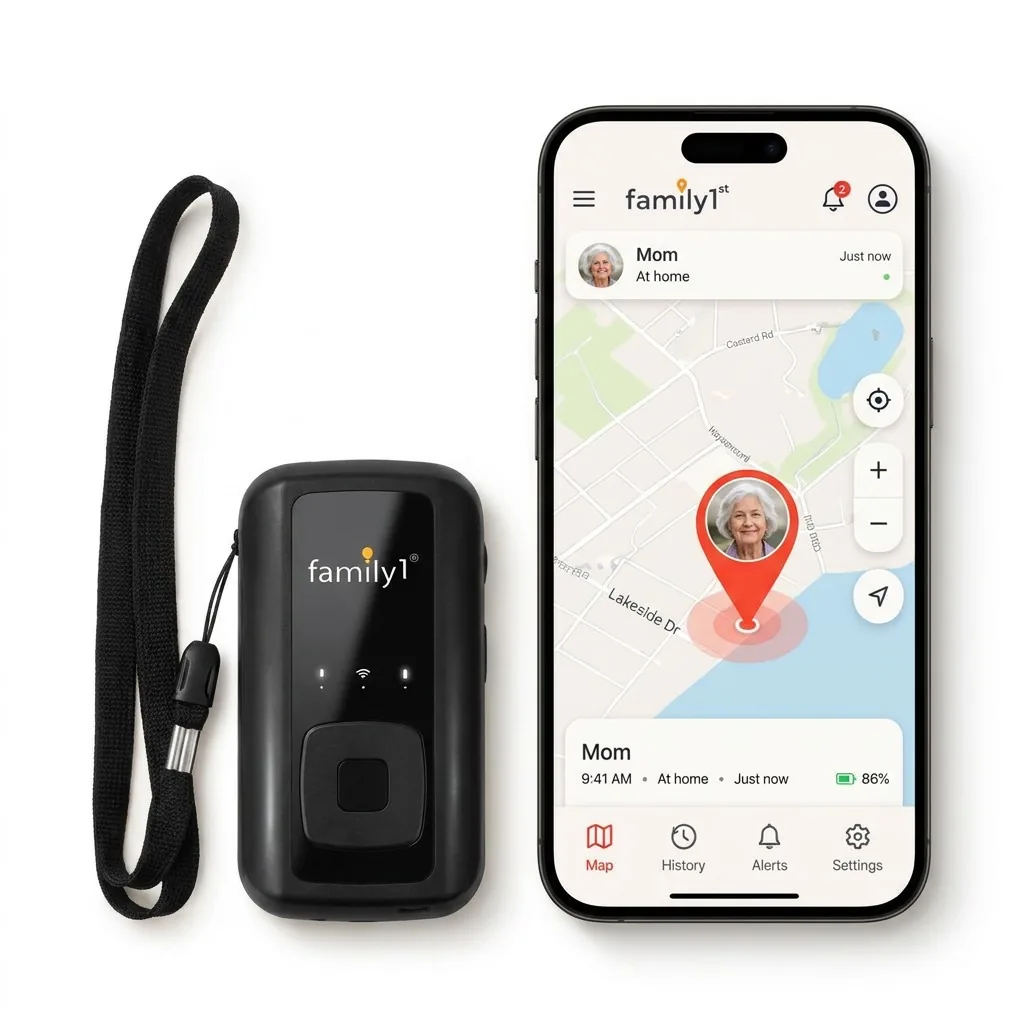 Senior GPS Tracker lifestyle detail