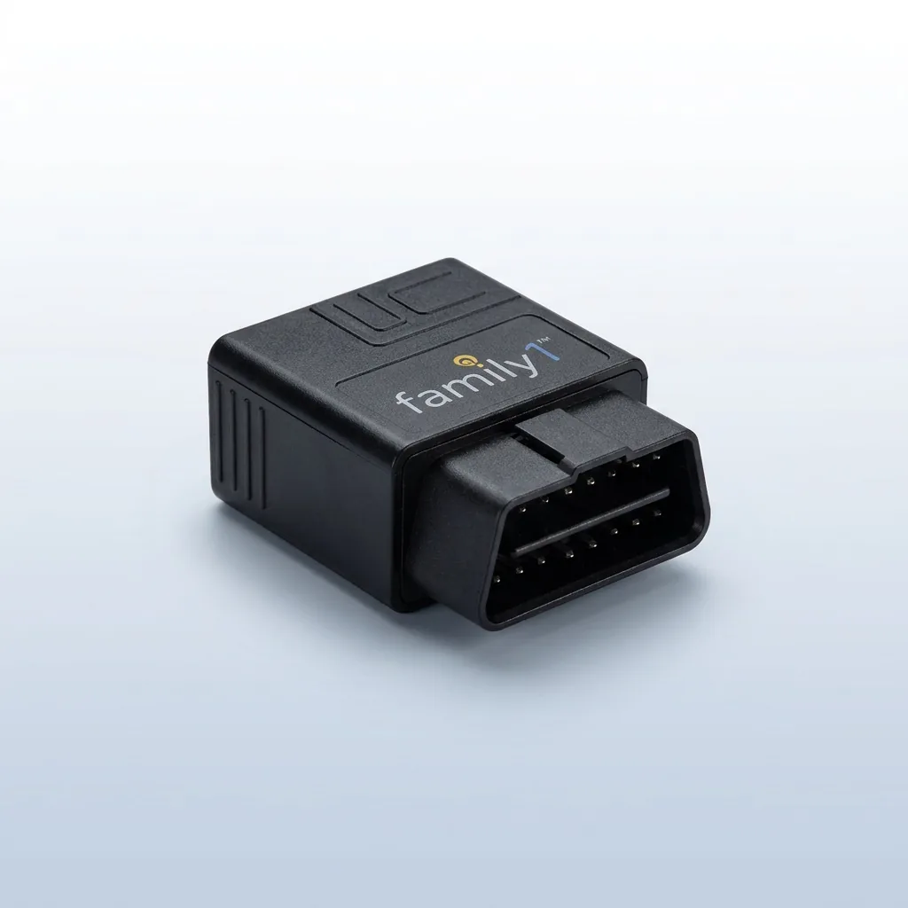 Plug-in OBD Tracker close-up