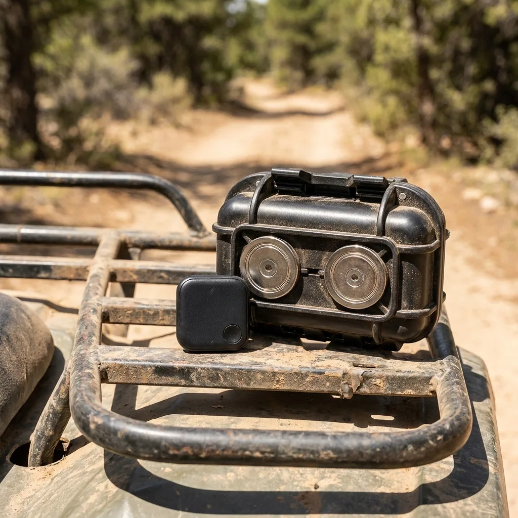 Portable Combo GPS Tracker close-up