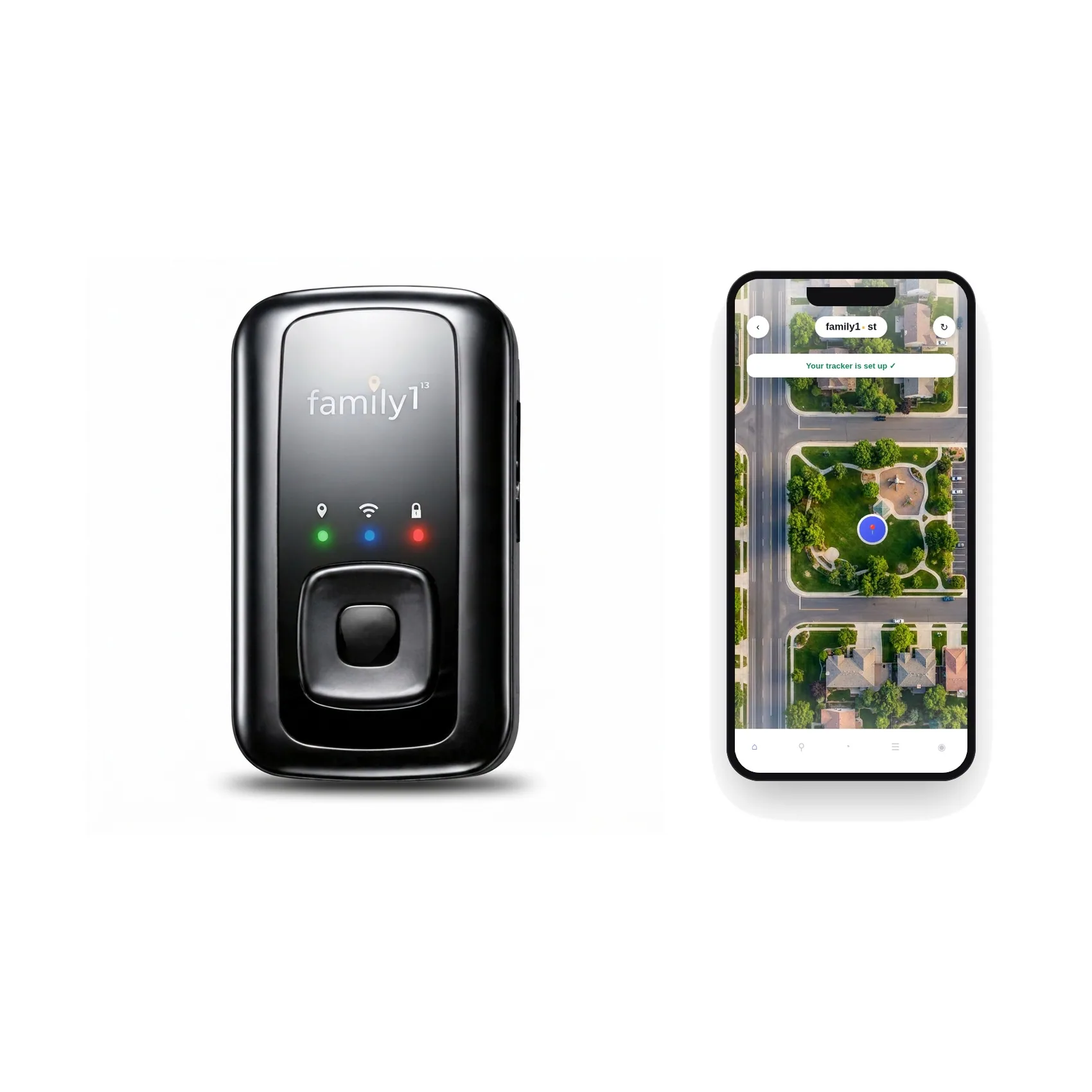 Free GPS Device close-up
