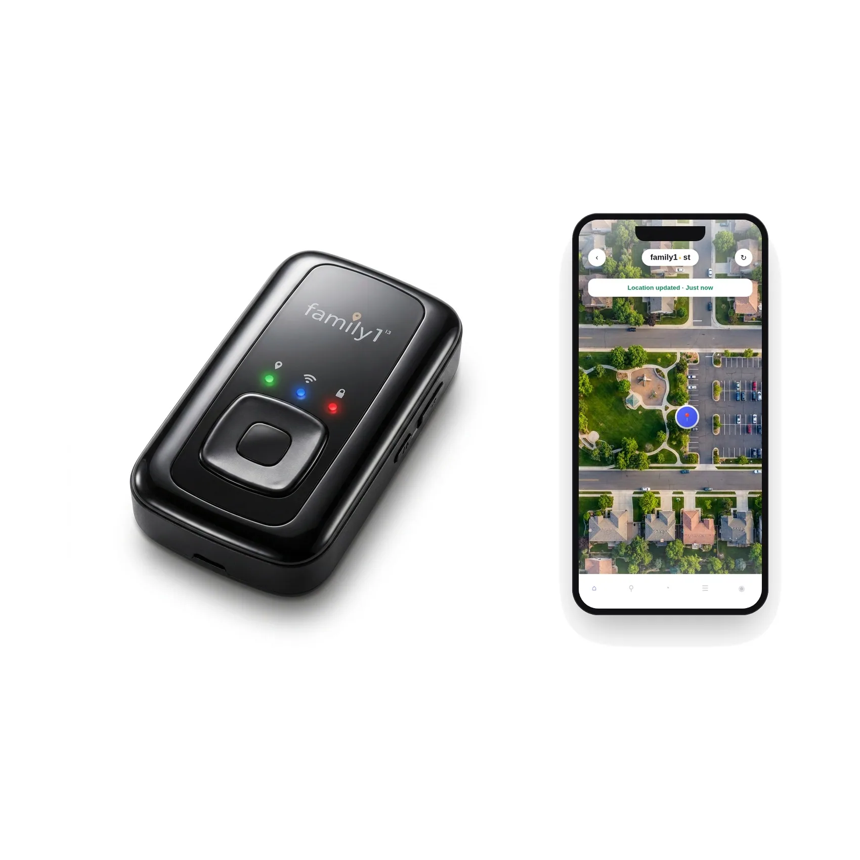 GPS Tracker with No Monthly Fees close-up