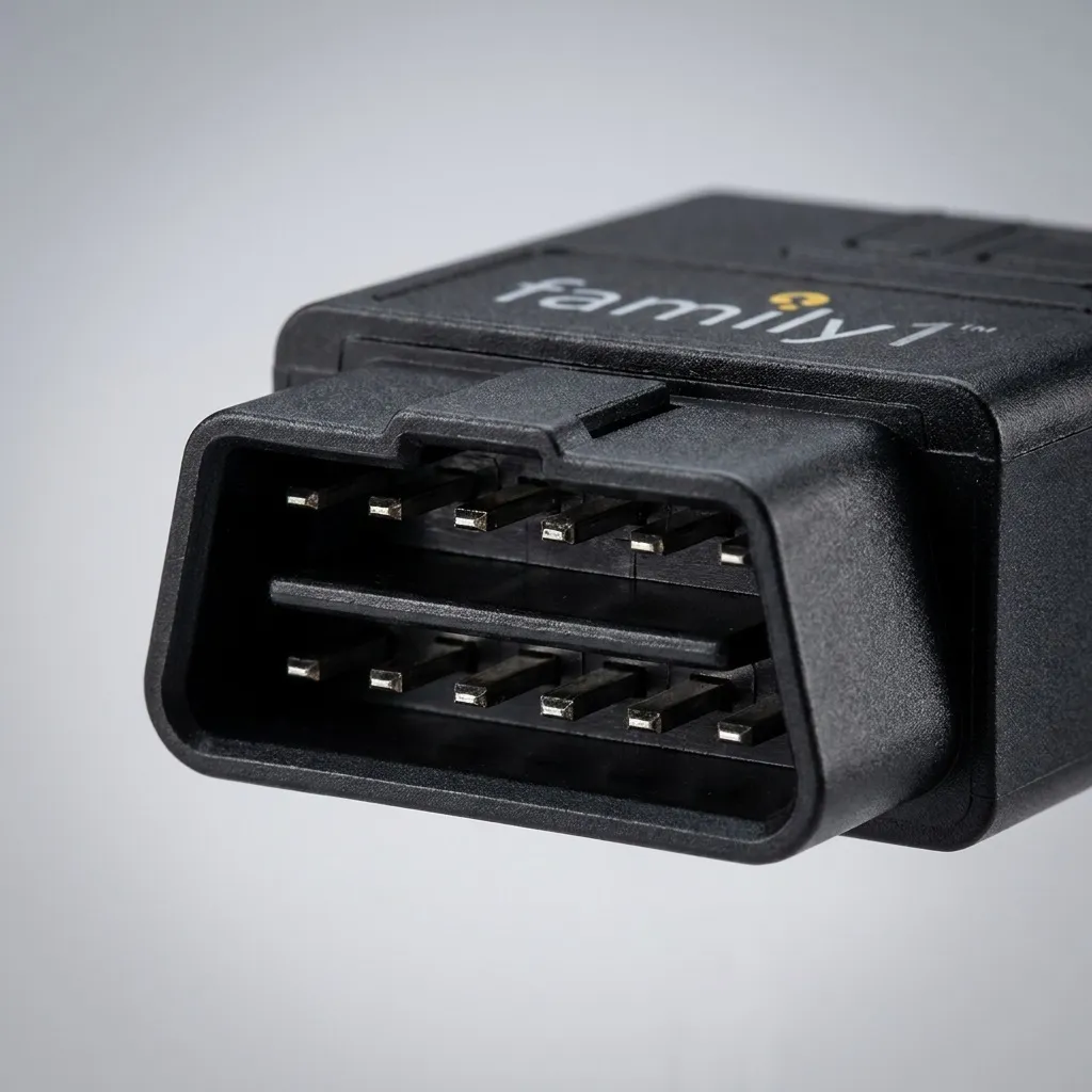 Plug-in OBD Tracker close-up