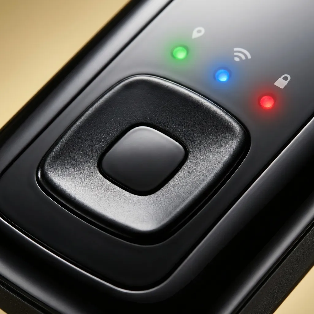 Portable GPS Tracker close-up