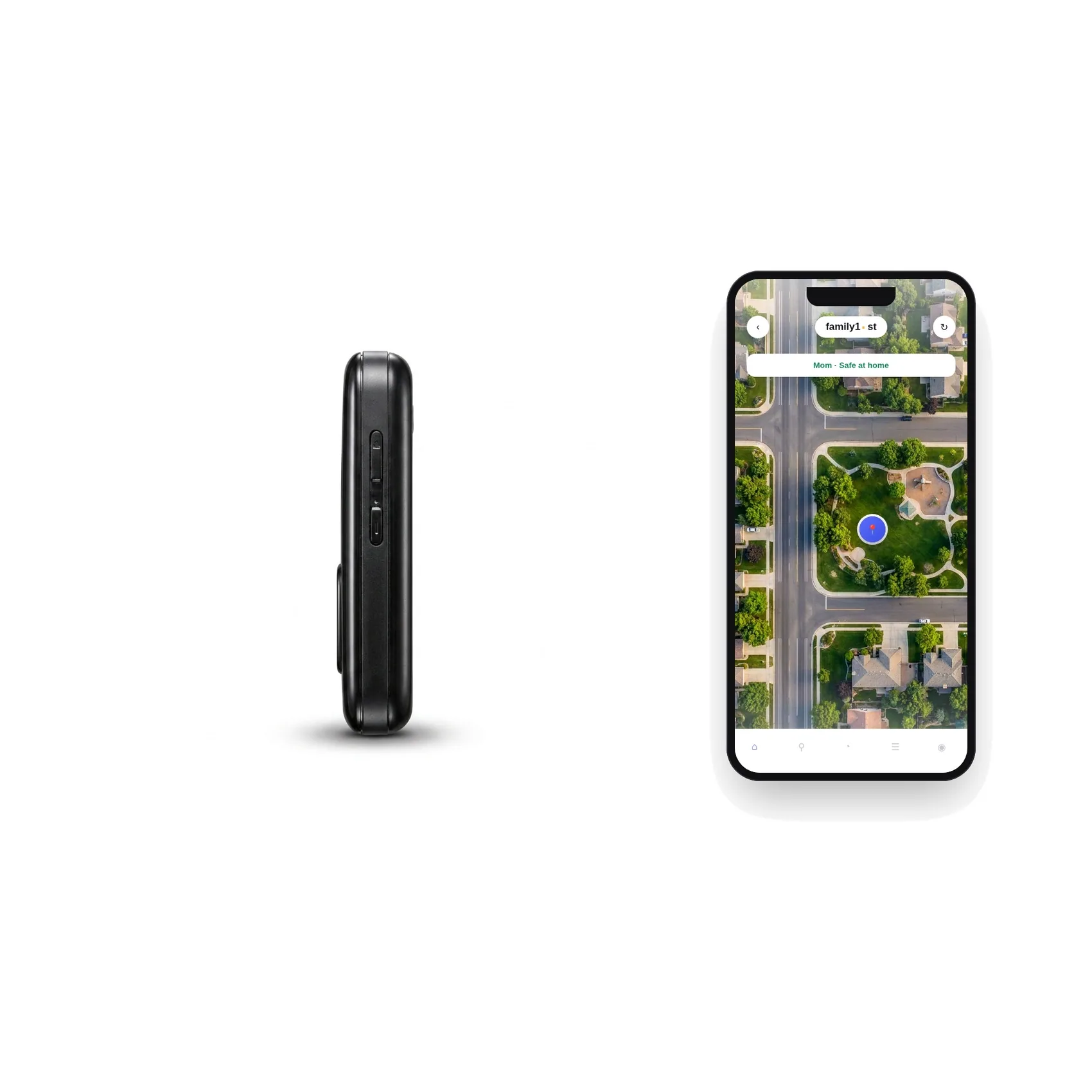 Senior GPS Tracker close-up