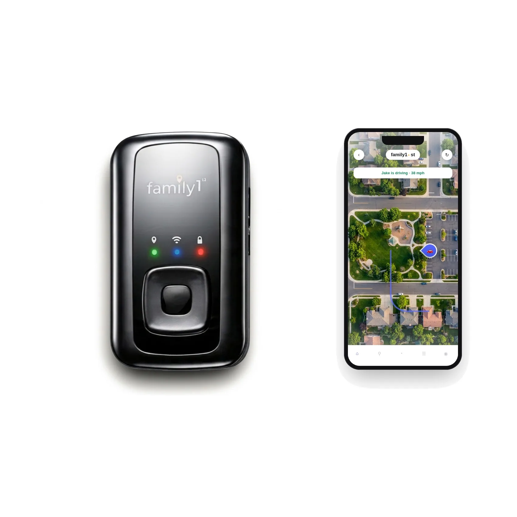 Teen GPS Tracker close-up