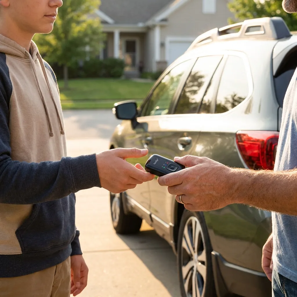 Teen GPS Tracker lifestyle detail