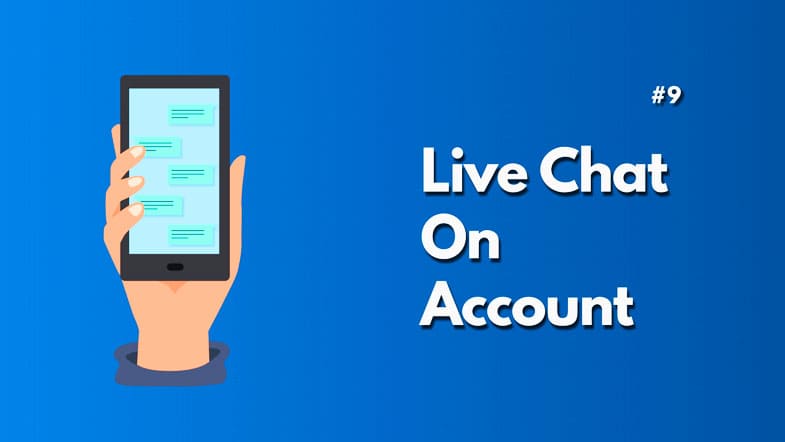 Live chat