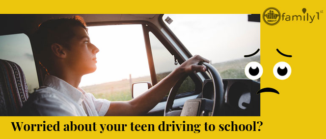 Worried about your teen driving to school?