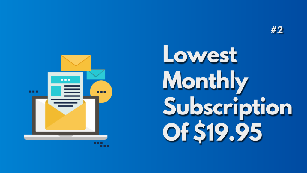 Lowest monthly subscription