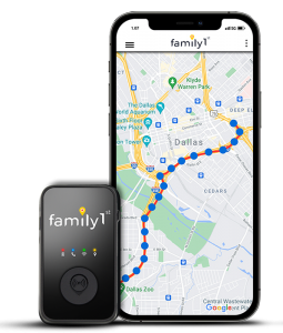 family1st portable tracker device for partner 