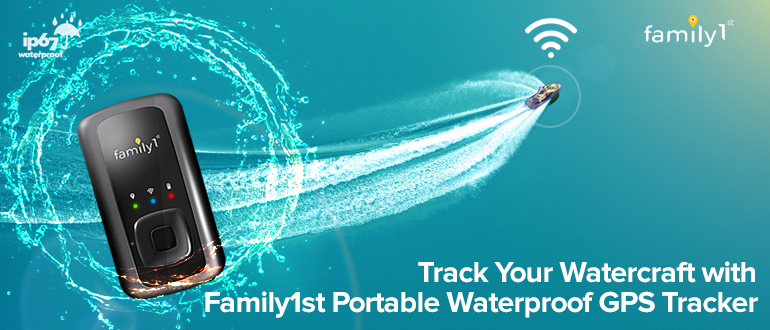 Fakultet Tick Hejse Track Watercraft with Waterproof GPS Tracker | Family1st