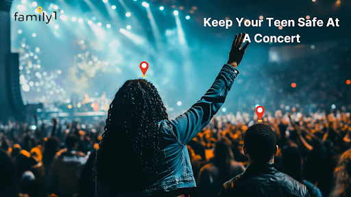 teen safety with gps tracking in concerts