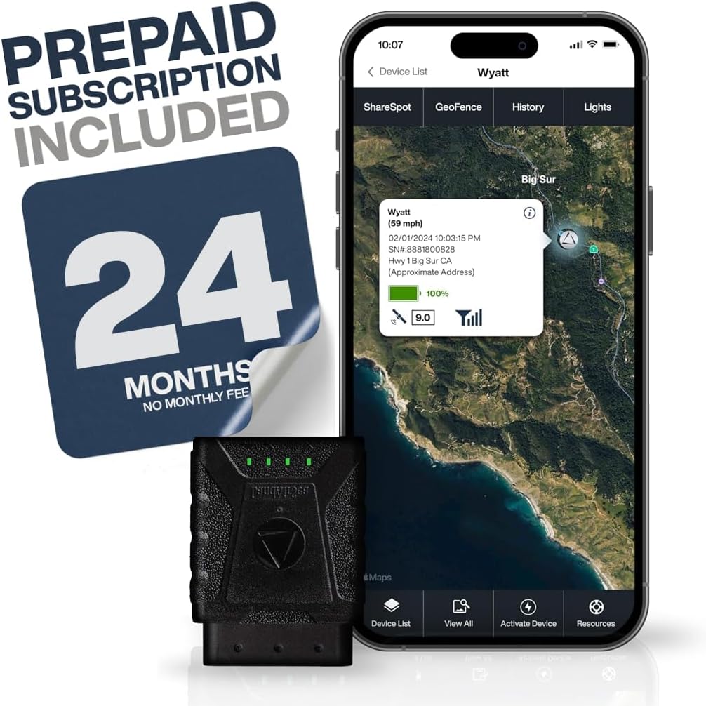 LandAirSea Sync Real-Time GPS Tracker